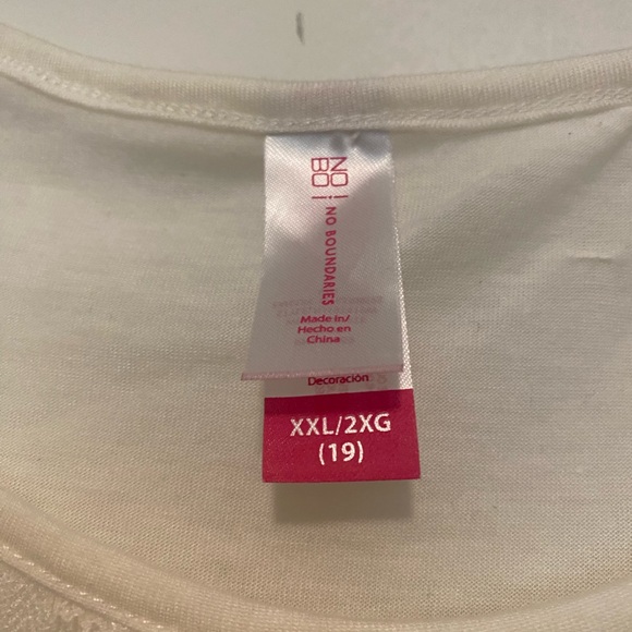 NOBO Lace White Tunic Blouse - Picture 4 of 4